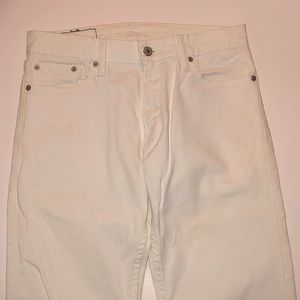 White Levi Jeans - Style 514 | 30W/32L